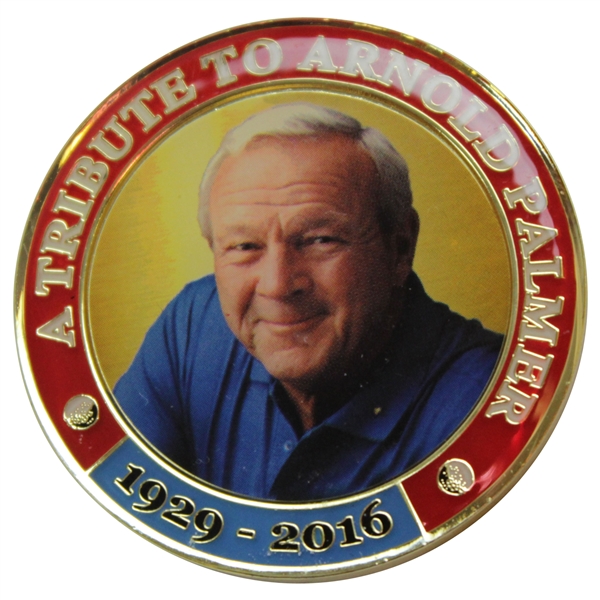 2017 Arnold Palmer Tribute 1926-2016 Airshow Coin From Latrobes Arnold Palmer Airport