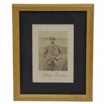 Circa 1905 Harry Vardon 4x6 Print - Framed