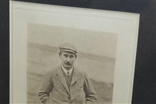 Circa 1905 Harry Vardon 4x6 Print - Framed