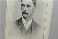Circa 1890 John Ball Jr. 4x6 Print - Framed