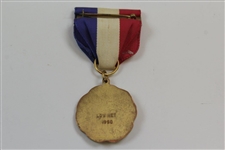 Woman Golfer & Laurel Branch Gold Colored - Inscribed  “low Net 1951”  with No club Affiliation