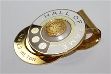 Commemorative 1978 World Golf Hall of Fame Money Clip - Harold Hilton -  First To Win Both British Am & US Am in Same Year