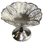 1941 Silver Plated Ladies Short Stop Golf Tournament Championship Winner Trophy with Fine Filigree