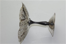 1941 Silver Plated Ladies Short Stop Golf Tournament Championship Winner Trophy with Fine Filigree