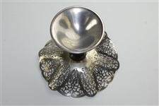 1941 Silver Plated Ladies Short Stop Golf Tournament Championship Winner Trophy with Fine Filigree
