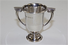 1934 Dean Wood Golf Club’s Prestigious Pignot Cup - Hallmarked English Sterling Silver 2 Handled Trophy Cup