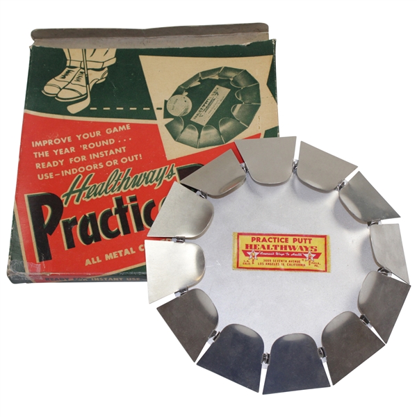 Putting Aid Practice Putt by Healthways - Unused in Original Box (Box Flattened/Minimal Damage)