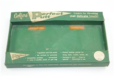 “Golfer’s Perfect Putt” With Two Training Devices in Original Box (Box Has Some Staining)