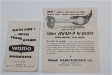 Classic “Wham-O” Practice Aid in Original Box with Components - WAMO Mfg. Co.
