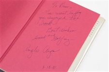 The Bear and I' First Edition Book Signed & Inscribed by Angelo Argea JSA ALOA