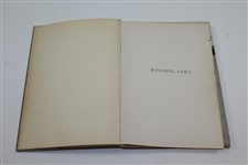 Byron Nelson Signed & Inscribed 1946 First Editon 'Winning Golf' Book JSA ALOA