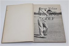 Byron Nelson Signed & Inscribed 1946 First Editon 'Winning Golf' Book JSA ALOA