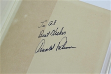 Arnold Palmer Signed & Inscribed Uncommon First UK Edtition 'Go for Broke' Book JSA ALOA