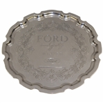 Ford Motor Company metal advertising tray 8”   “FORD in Golf”