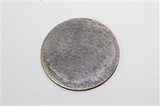 Congressional Country Club with Logo Uninscribed Bronze Colored Medallion