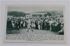 Three Bobby Jones Postcards: Bobby Jones exhibition at the Shenvalee Hotel & Two Postcards from Bobby Jones’ Home Club
