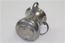 1900 Oakley Country Club Mixed Foursome Best Net Pewter Three-Handle Tankard Trophy