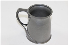 Art Deco Glass Bottom The 19th Hole Hindley Hall Golf Club English Pewter Tankard
