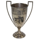 1932 Flint Golf Club Championship Flight 2-Handle Trophy Won by Amy E. Powell