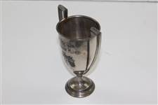1932 Flint Golf Club Championship Flight 2-Handle Trophy Won by Amy E. Powell