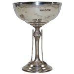 Vintage Sterling Silver Cup with Golf Club Base