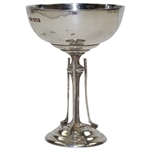 Vintage Sterling Silver Cup with Golf Club Base