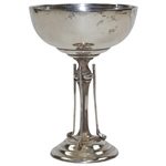 Vintage Sterling Silver Cup with Golf Club Base