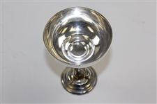 Vintage Sterling Silver Cup with Golf Club Base