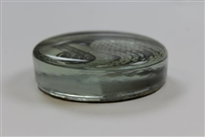 1933 North British Golf Glass Paperweight Advertising Used by the Winners of the Amateur Championships