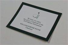 2014 Augusta National Club Ltd Ed Employee Gift Pickard Bowl Gift with Card In Original Box