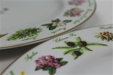 2015 Augusta National Golf Club Ltd Ed Employee Masters Gift Tiffany & Co Beautification Plates In Box with Card