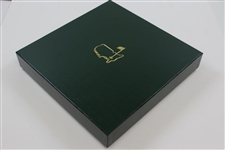 2015 Augusta National Golf Club Ltd Ed Employee Masters Gift Tiffany & Co Beautification Plates In Box with Card