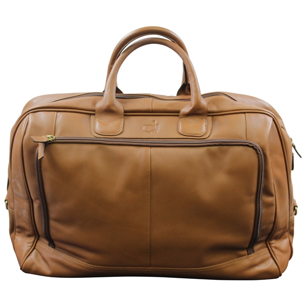 2009 Augusta National Golf Club Ltd Ed Employee Masters Gift Leather Duffel Bag Gift in Box with Card