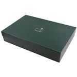 2009 Augusta National Golf Club Ltd Ed Employee Masters Gift Leather Duffel Bag Gift in Box with Card