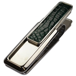2007 Augusta National Golf Club Ltd Ed Employee Masters Gift Alligator Money Clip W/ Box & Card