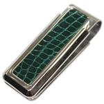 2007 Augusta National Golf Club Ltd Ed Employee Masters Gift Alligator Money Clip W/ Box & Card