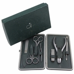 2001 Augusta National Golf Club Ltd Ed Employee Masters Gift Manicure Set No Card - Well Used Condition