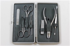 2001 Augusta National Golf Club Ltd Ed Employee Masters Gift Manicure Set No Card - Well Used Condition