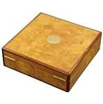 2012 Augusta National Golf Club Ltd Ed Employee Masters Gift Burlwood Box In Bag with Card