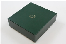 2012 Augusta National Golf Club Ltd Ed Employee Masters Gift Burlwood Box In Bag with Card