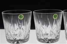 2002 Augusta National Golf Club Ltd Ed Employee Masters Gift Four (4) Old Fashion/Rocks Glasses 4/4
