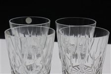 2002 Augusta National Golf Club Ltd Ed Employee Masters Gift Four (4) Old Fashion/Rocks Glasses 4/4