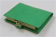 1973 Augusta National Golf Club Ltd Ed Employee Masters Gift French Purse in Box with Card