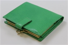 1973 Augusta National Golf Club Ltd Ed Employee Masters Gift French Purse in Box with Card