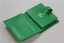 1973 Augusta National Golf Club Ltd Ed Employee Masters Gift French Purse in Box with Card