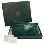 2005 Augusta National Golf Club Ltd Ed Employee Masters Gift Cashmere Blanket in Box with Card