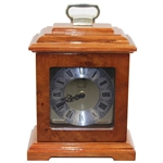 2013 Augusta National Golf Club Ltd Ed Employee Masters Gift Burlwood Clock in Box with Card