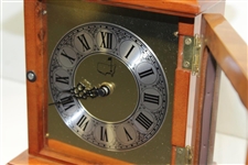 2013 Augusta National Golf Club Ltd Ed Employee Masters Gift Burlwood Clock in Box with Card