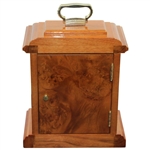 2013 Augusta National Golf Club Ltd Ed Employee Masters Gift Burlwood Clock in Box with Card