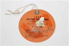 Jack Nicklaus & Hale Irwin Signed 1975 Masters Tournament Wednesday Ticket #7330 JSA ALOA